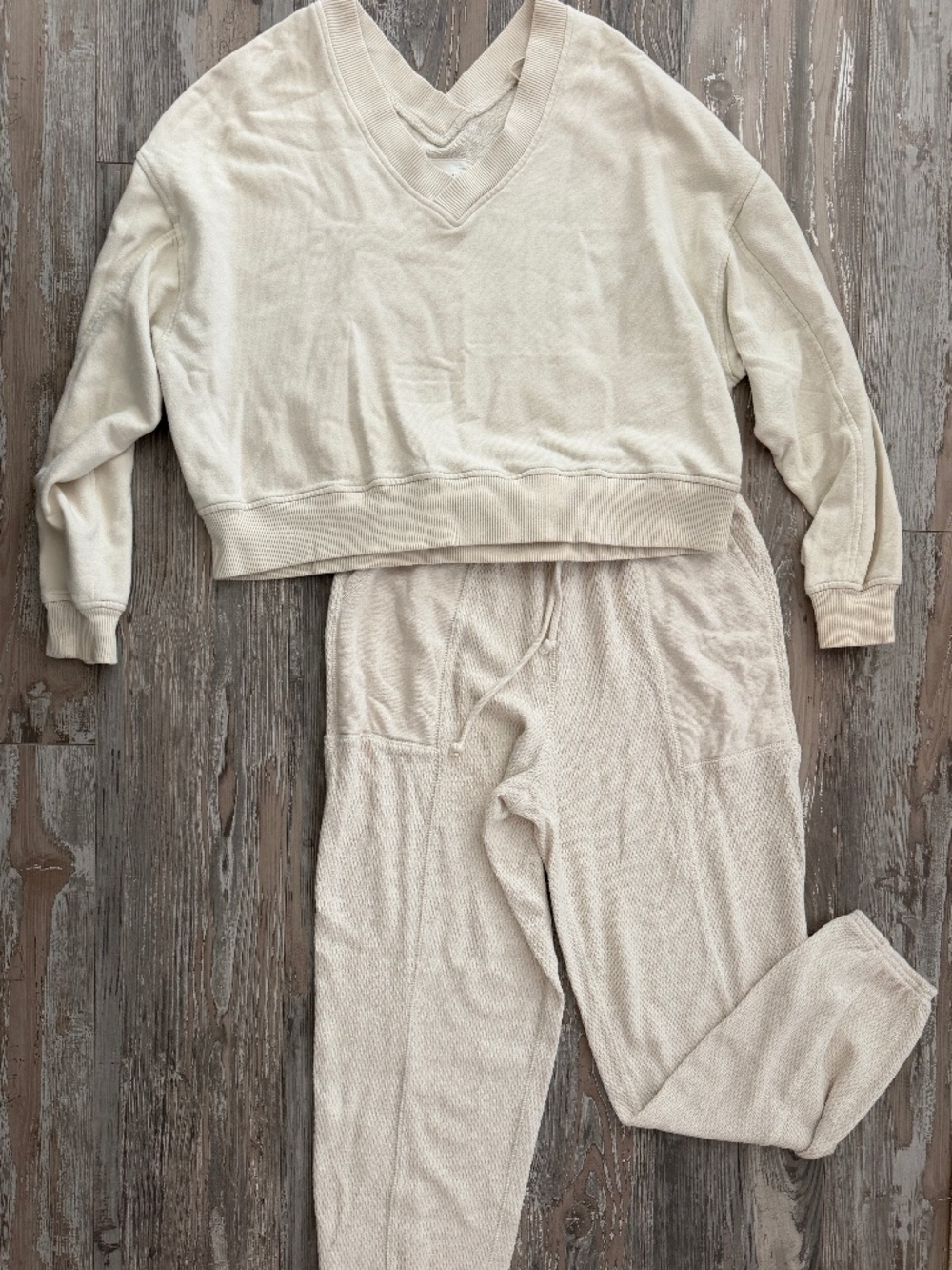 Aerie Beige Lounge Set